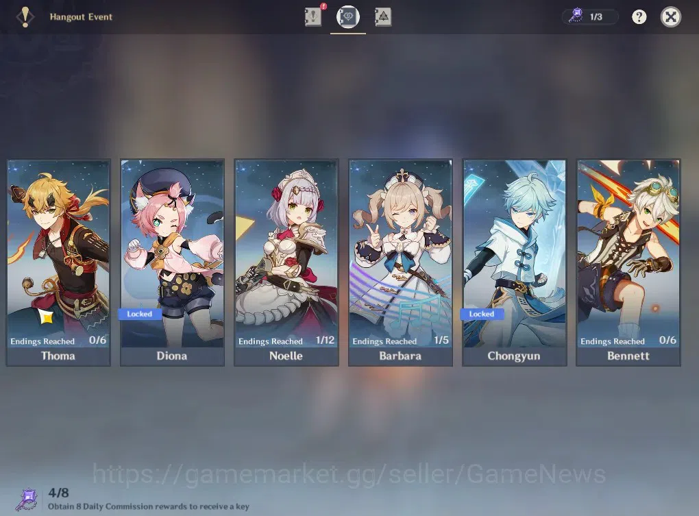Genshin Impact Accounts ASIA|AR 52|11 Limited+5(*5Wep)|Arlecchino,HuTao+Si image 20