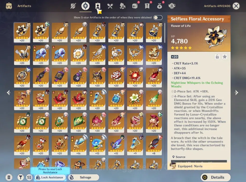 Genshin Impact Accounts ASIA|AR 52|11 Limited+5(*5Wep)|Arlecchino,HuTao+Si image 9