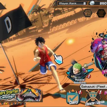 One Piece Bounty Rush Accounts Starter Android |PR 2|2 Ex|St.Shepherd,St.Topman|RD 1|LogBandai|Check SS OPBR735B