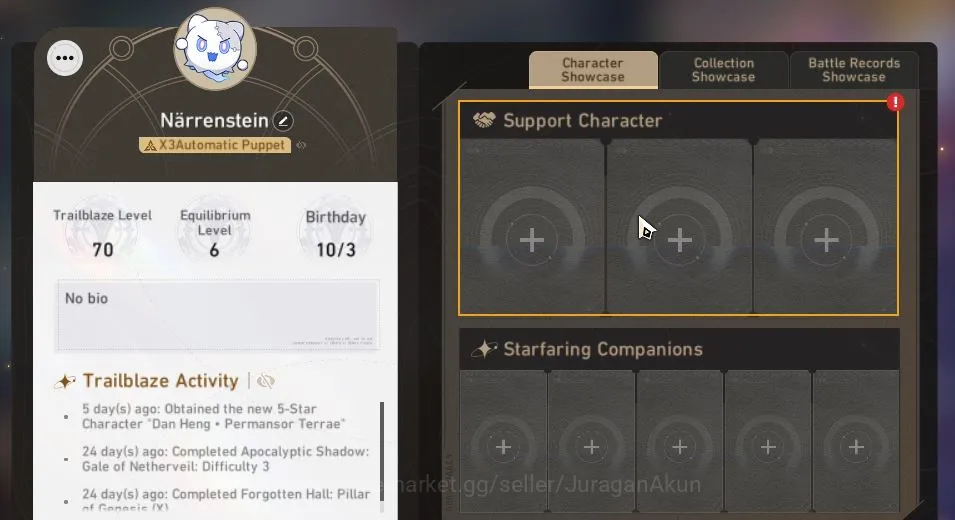Honkai Star Rail Accounts ASIA|TL70| 16 Limited+ Sign|[ArcheronE2,HertaE1,Ru image 2