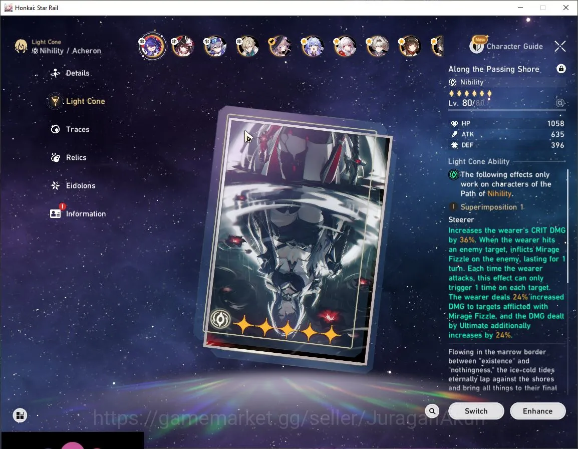 Honkai Star Rail Accounts ASIA|TL70| 16 Limited+ Sign|[ArcheronE2,HertaE1,Ru image 4