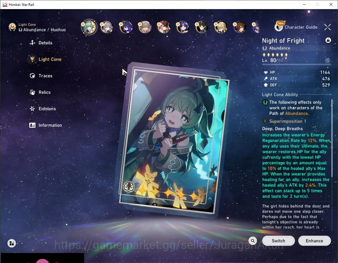 Honkai Star Rail Accounts ASIA|TL70| 16 Limited+ Sign|[ArcheronE2,HertaE1,Ru image 6