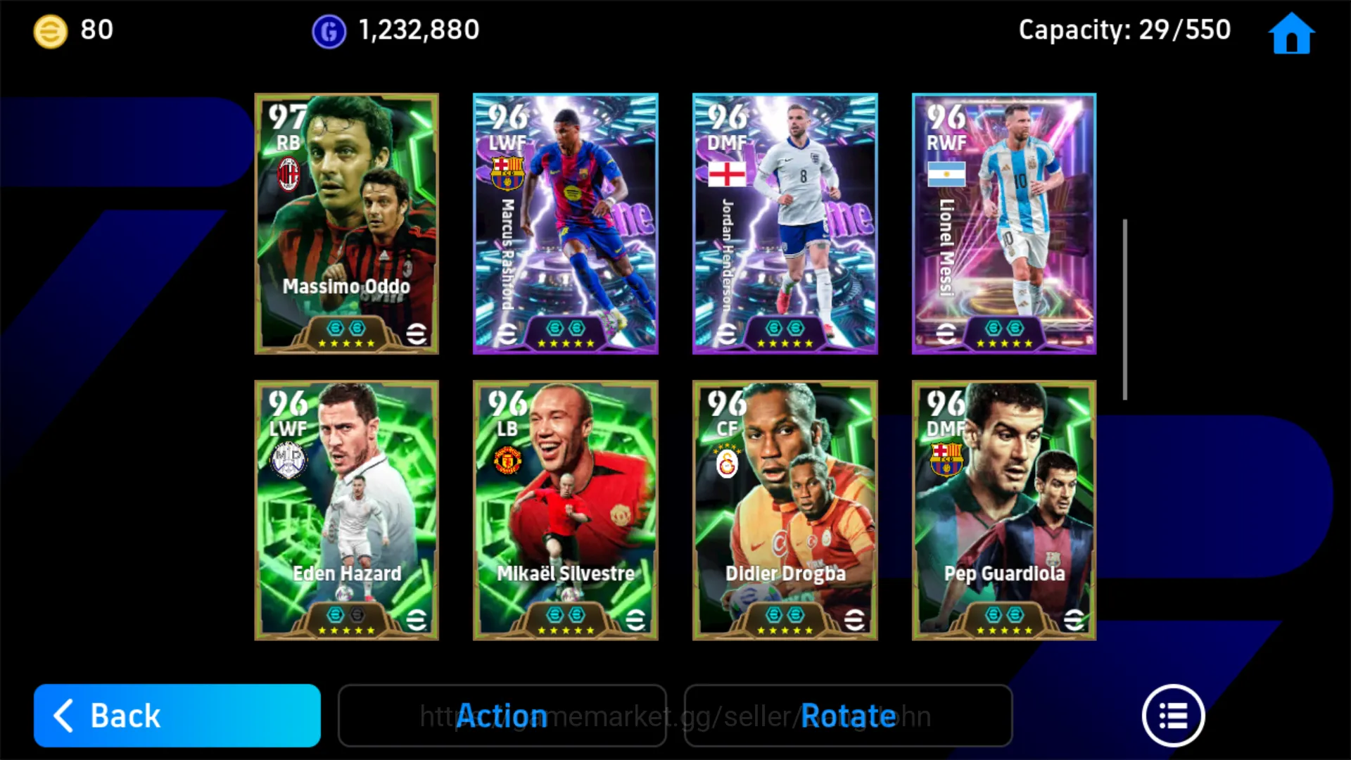 eFootball Accounts Others Power 3181 | Sallah Big Time | Ronaldinho Big Time |  Kahn Epic DB  EFB372B 3
