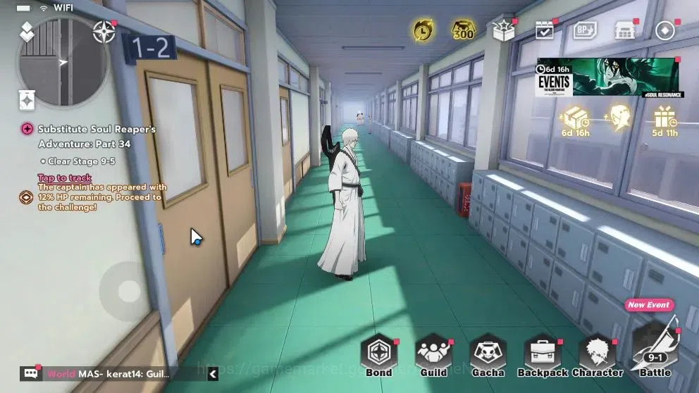 BLEACH: Soul Resonance Accounts NUVERSE SEA|Lv46|6 SSR|5 Sign|(Ulquiorra,Aizen,Urahara,Ikkaku,Tosen)+Stamp,Ichigo IH|+10 2