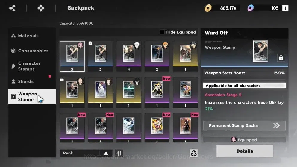 BLEACH: Soul Resonance Accounts NUVERSE SEA|Lv46|6 SSR|5 Sign|(Ulquiorra,Aizen,Urahara,Ikkaku,Tosen)+Stamp,Ichigo IH|+10 20
