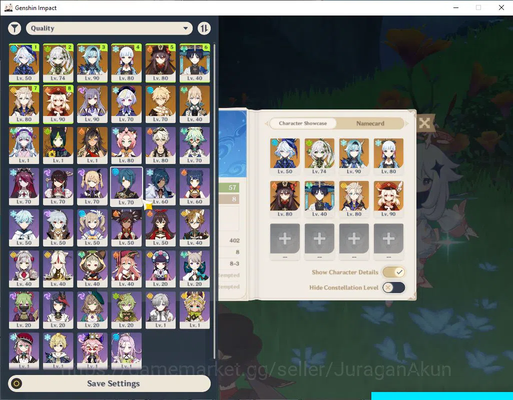Genshin Impact Accounts ASIA|AR 57|8 Limited +3(*5Weapon)|Nahida+sign,Furi image 2