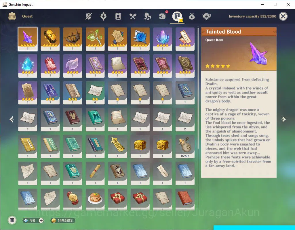Genshin Impact Accounts ASIA|AR 57|8 Limited +3(*5Weapon)|Nahida+sign,Furi image 8