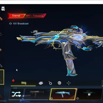 Blood Strike Accounts Collab Skin Asia|Eternal MP7-TideSong Lv2+Collab AOT2 Katya,M4A1 Battle Faith,EVA SCAR,Aniv
