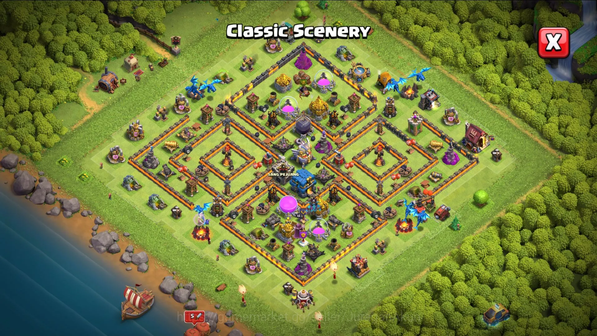Clash of Clans Accounts Mid-Tier TH12- BH6|Lv 65|3Builder - Thropy 1973 - HH5|BK38:AQ38:MP4:GW10|Supercell ID|(COC1024) 5