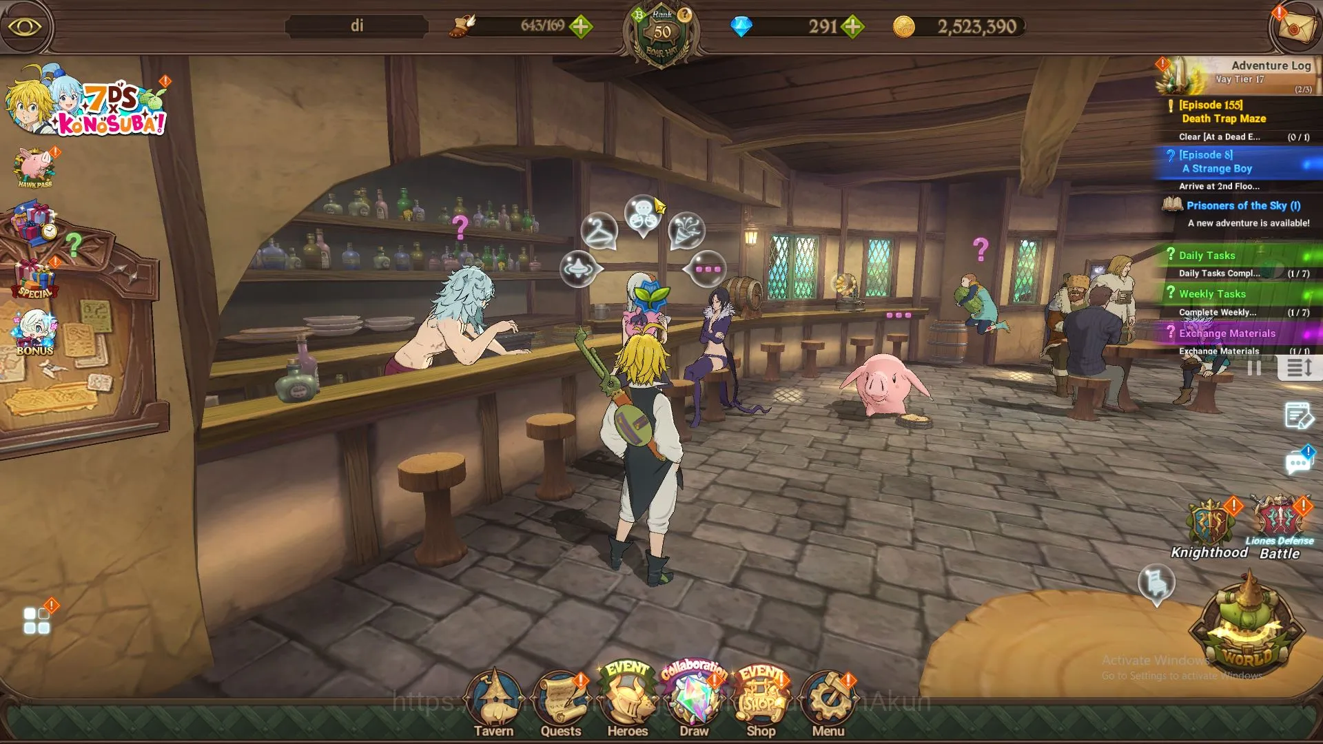 The Seven Deadly Sins: Grand Cross Accounts ASIA| 1,4M CC | 2 UR + Collab Blassing + 291 DM ( image 4