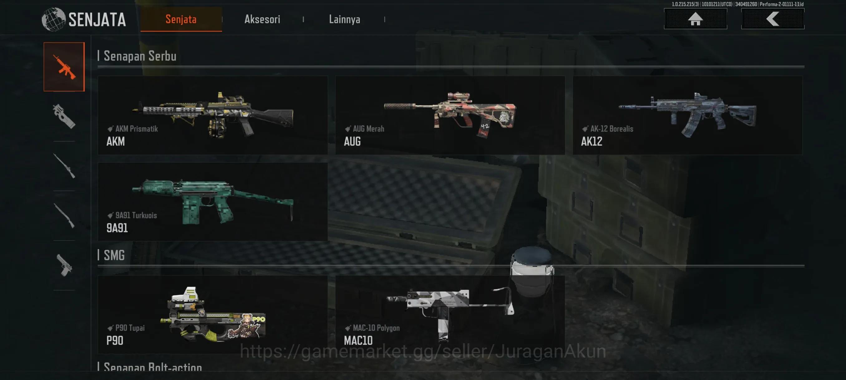 Arena Breakout Accounts [MOBILE]SV 12,4M|CV 10M|AKM,AUG RED,P90 Squirel,GK image 2