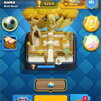 Clash Royale High-End Global |CL 1232|KTL 13|Trophy 9269 |119 Cards|6 Ch image 1