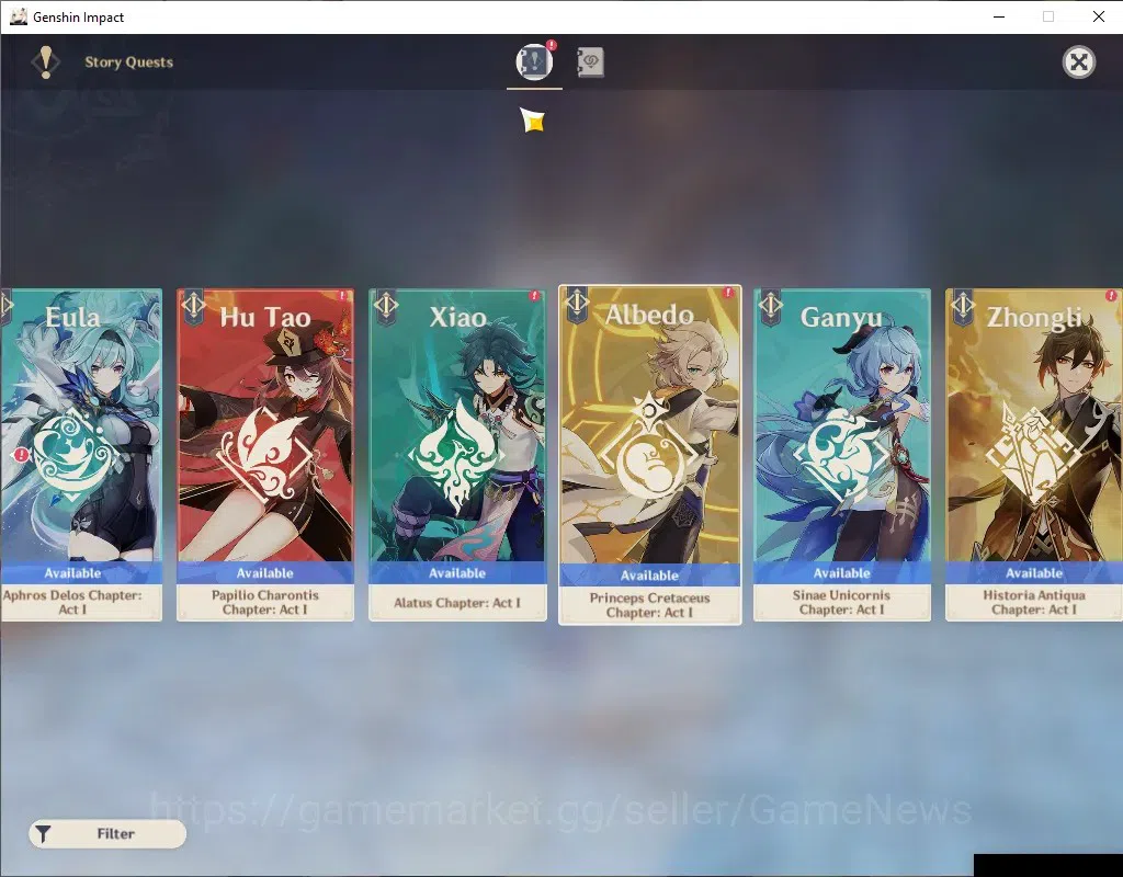 Genshin Impact Accounts ASIA|AR 50|BD Unset|3 Limited + 3 (*5Standart)|[Ne image 14