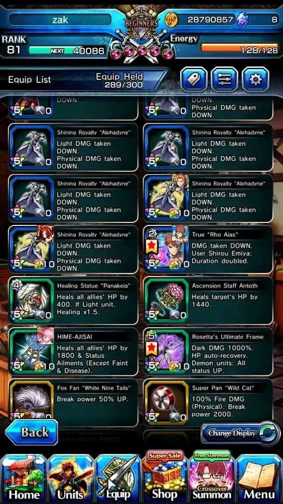 Grand Summoners Accounts Global|Rank 81|19 Ascend+7 TW|(S Emiya,Madoka,Samu image 15
