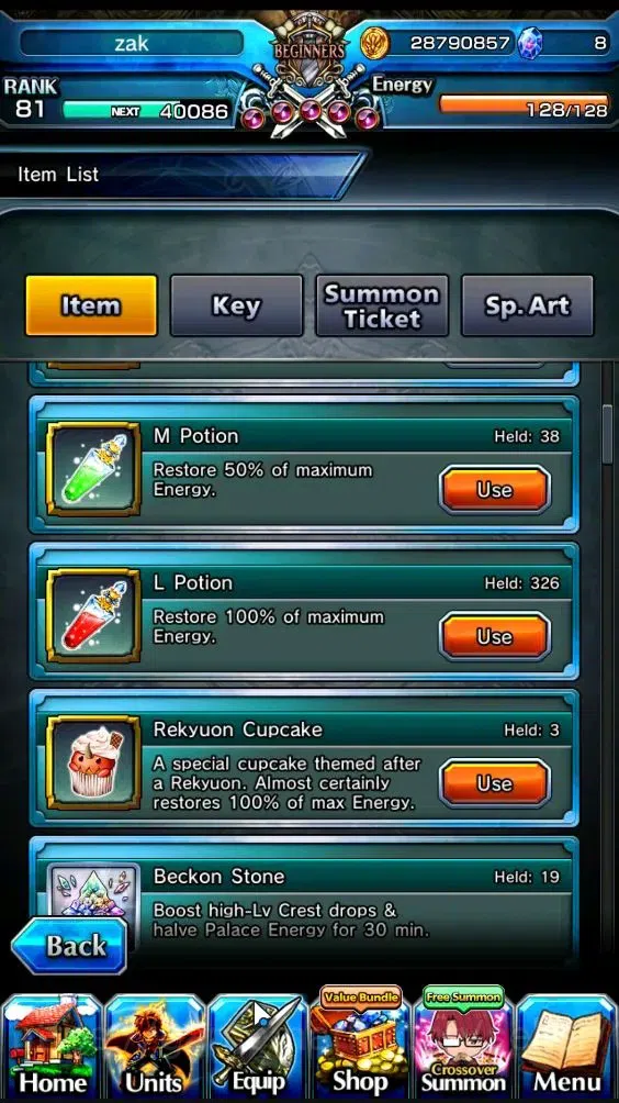 Grand Summoners Accounts Global|Rank 81|19 Ascend+7 TW|(S Emiya,Madoka,Samu image 6