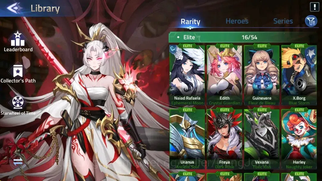 Mobile Legends: Adventure Accounts Global |LV 166|81996k Power |VIP 9|Camp 55-29 |Her image 11