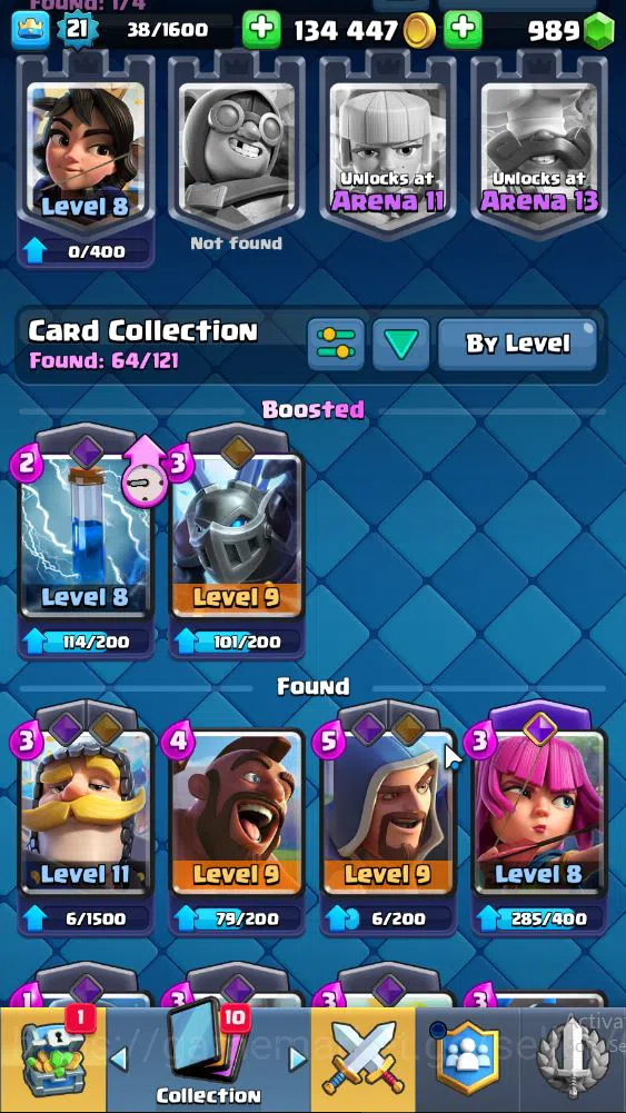 Clash Royale Accounts Lv 21|Trophy 3170|KTL 8|Limited Skin|Card 64| 3 EV image 10