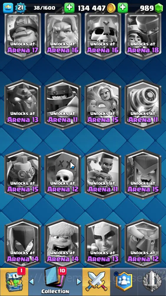 Clash Royale Accounts Lv 21|Trophy 3170|KTL 8|Limited Skin|Card 64| 3 EV image 16