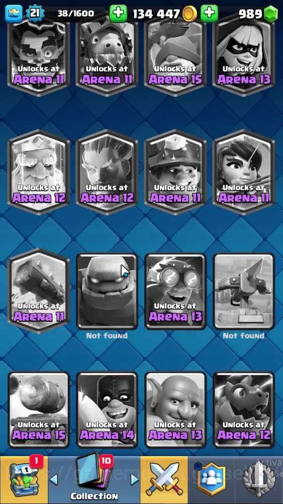 Clash Royale Accounts Lv 21|Trophy 3170|KTL 8|Limited Skin|Card 64| 3 EV image 17