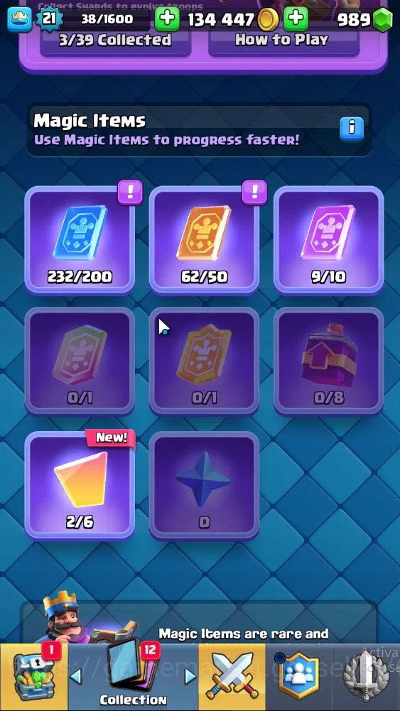 Clash Royale Accounts Lv 21|Trophy 3170|KTL 8|Limited Skin|Card 64| 3 EV image 6