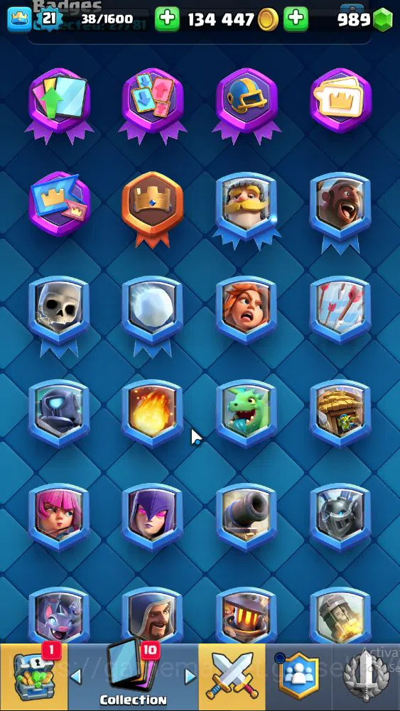 Clash Royale Accounts Lv 21|Trophy 3170|KTL 8|Limited Skin|Card 64| 3 EV image 9