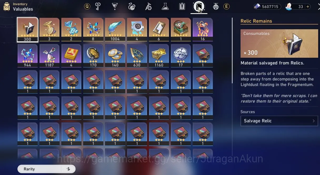 Honkai Star Rail Accounts Mid Game ASIA [TL68] 9 Limited [ Acheron +Sign, Sparkle + Sign, Firefly, Jiaoqiu, Collab Saber ETC 10
