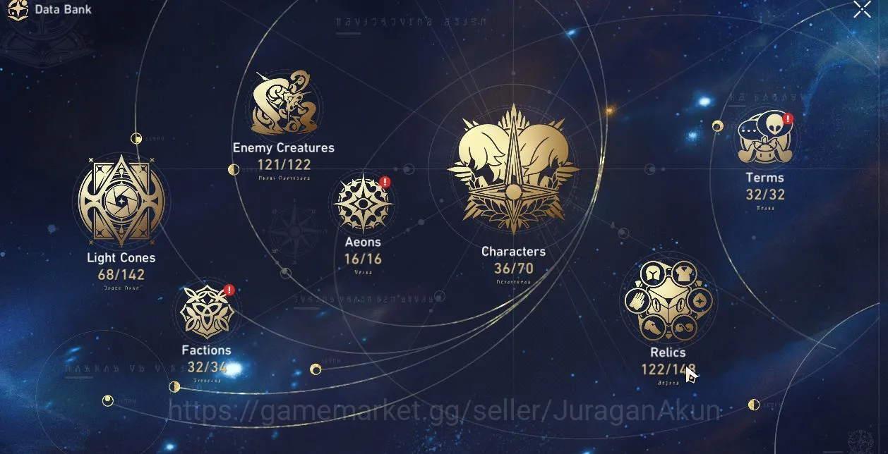 Honkai Star Rail Accounts Mid Game ASIA [TL68] 9 Limited [ Acheron +Sign, Sparkle + Sign, Firefly, Jiaoqiu, Collab Saber ETC 6