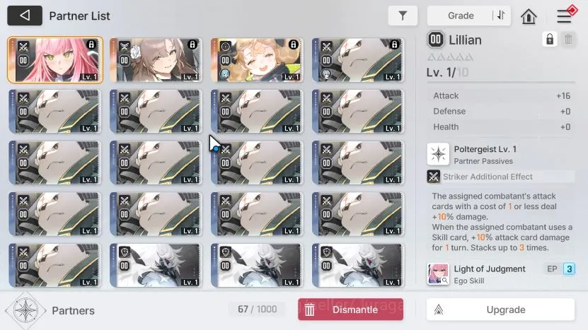 Chaos Zero Nightmare Accounts GLOBAL Lv07|Starter 2SSR (Hugo Haru) 5SR(MikaM2,Tr image 1