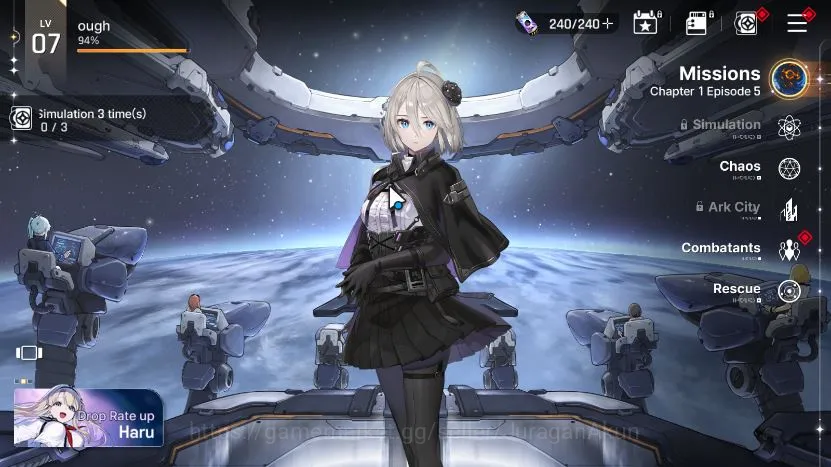 Chaos Zero Nightmare Accounts GLOBAL Lv07|Starter 2SSR (Hugo Haru) 5SR(MikaM2,Tr image 2