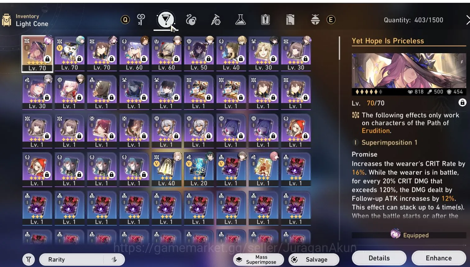 Honkai Star Rail Accounts Mid Game ASIA [TL53] 4 limited (Anaxa, Jade+Sign, The Herta,etc ) (Amphoreus) |Take Email | CHECK 4