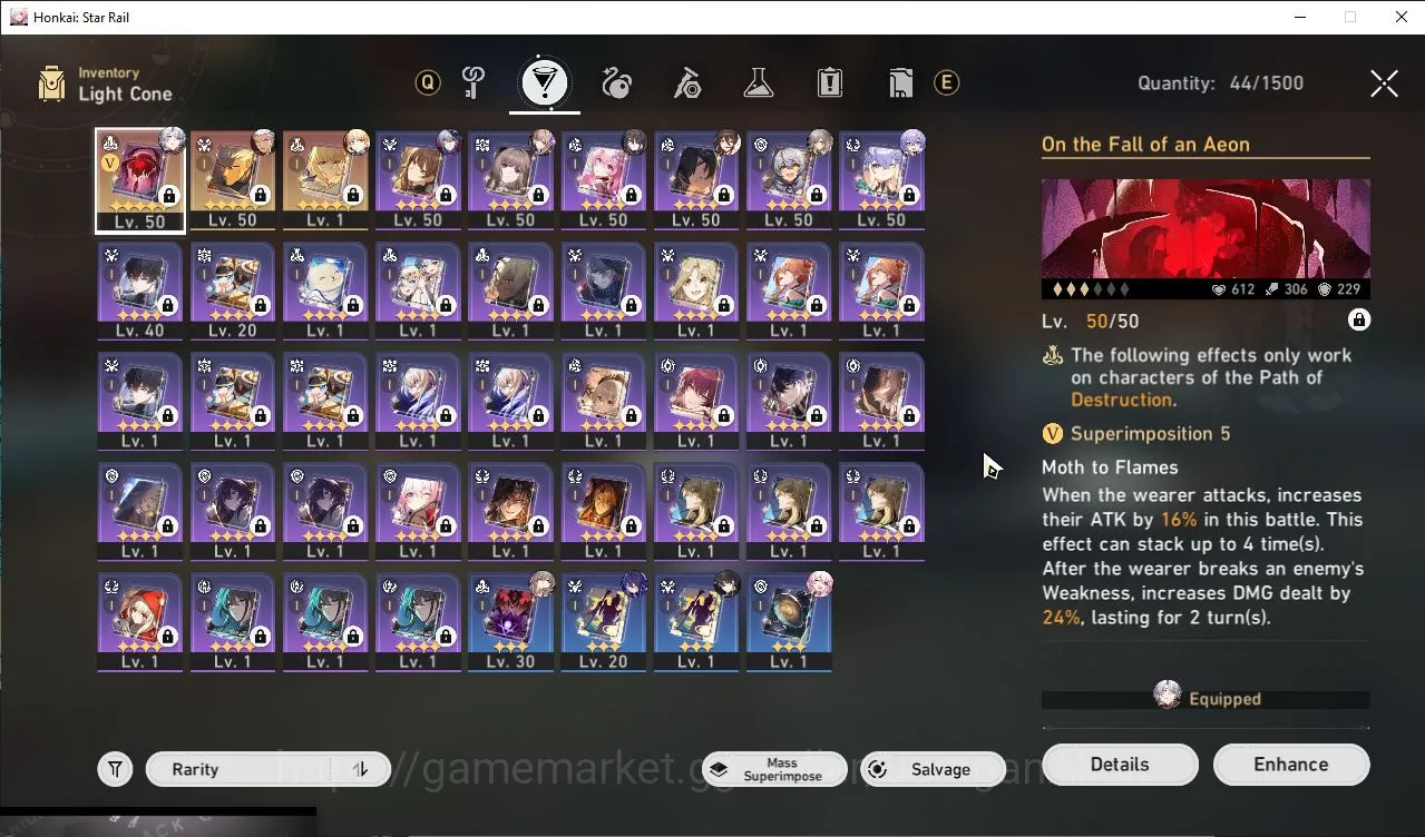 Honkai Star Rail Accounts ASIA|TL70|9 Limited(Firefly+Sign,Castorice+Sign,Ru image 4