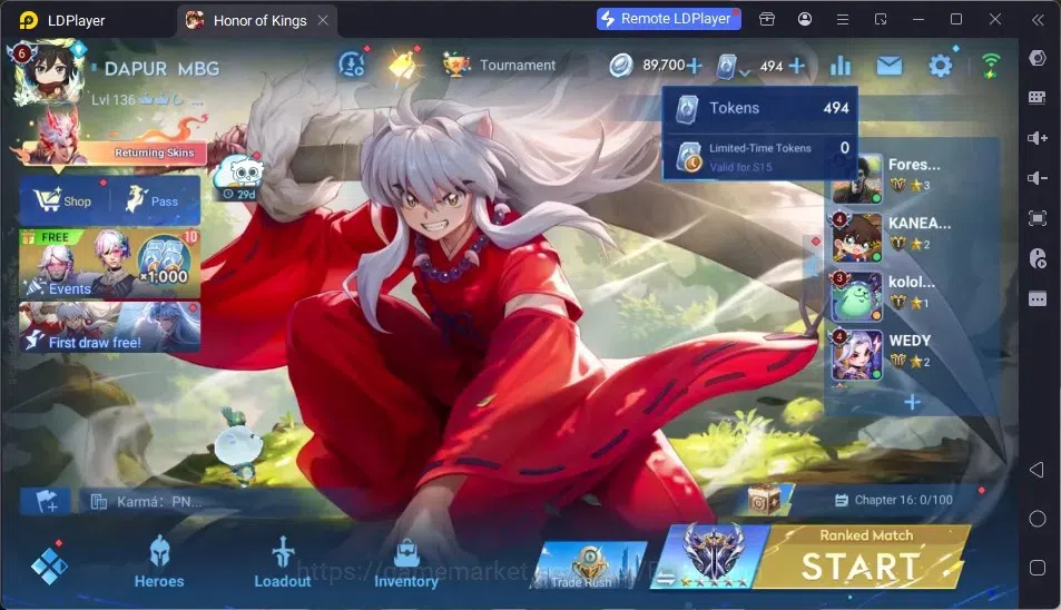 Honor of Kings Accounts Global | 113H 192S |Precious AOT(2), Limited Musas image 15