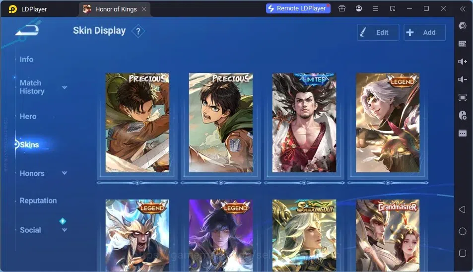 Honor of Kings Accounts Global | 113H 192S |Precious AOT(2), Limited Musas image 3