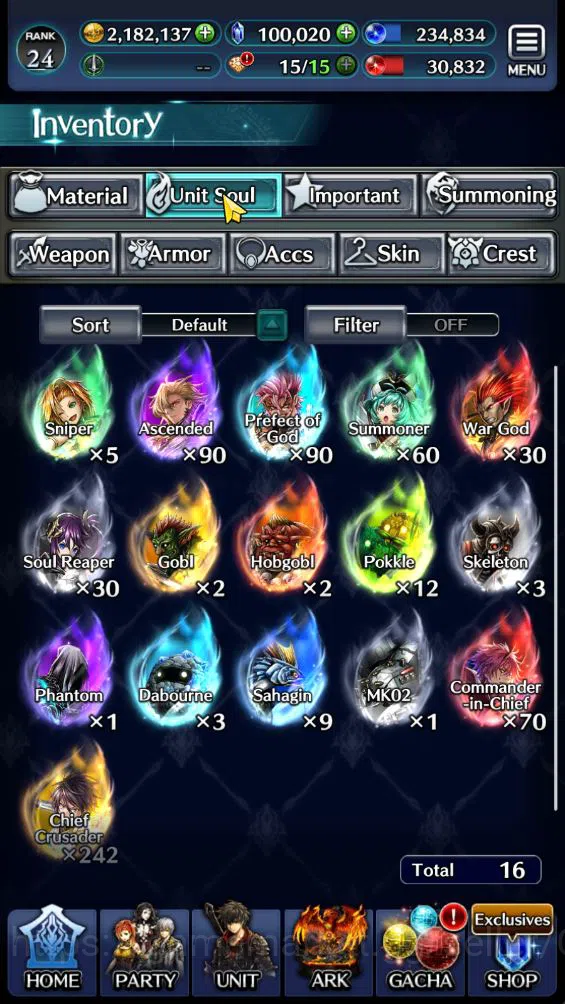 Last Cloudia Accounts GLOBAL|100k Cryst|Collab Slime (Benimaru+Ark,Diabl image 12