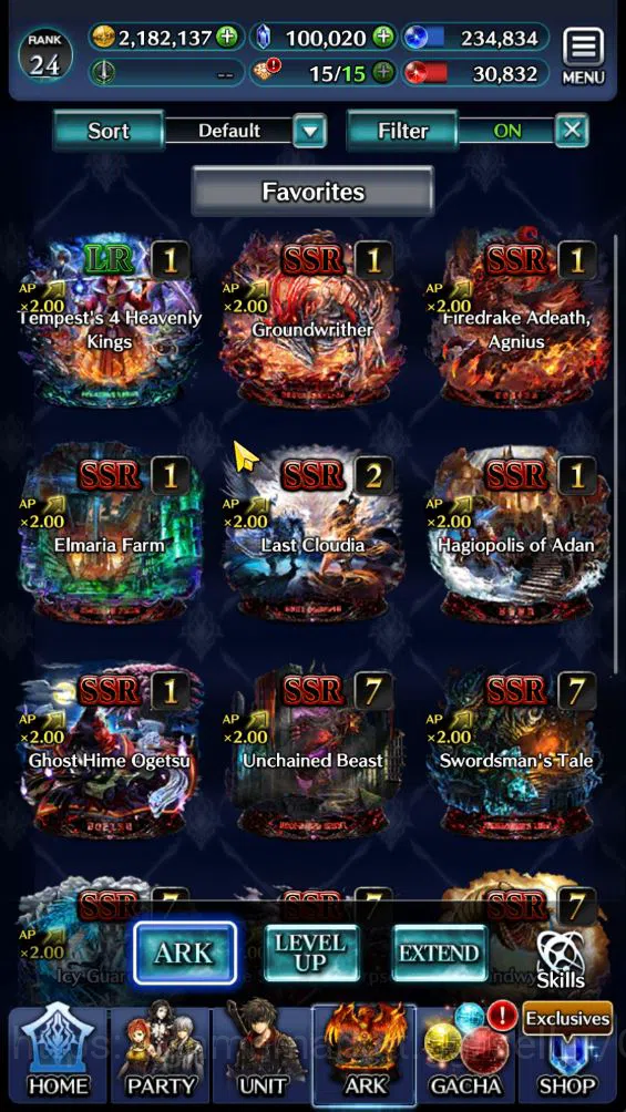 Last Cloudia Accounts GLOBAL|100k Cryst|Collab Slime (Benimaru+Ark,Diabl image 4