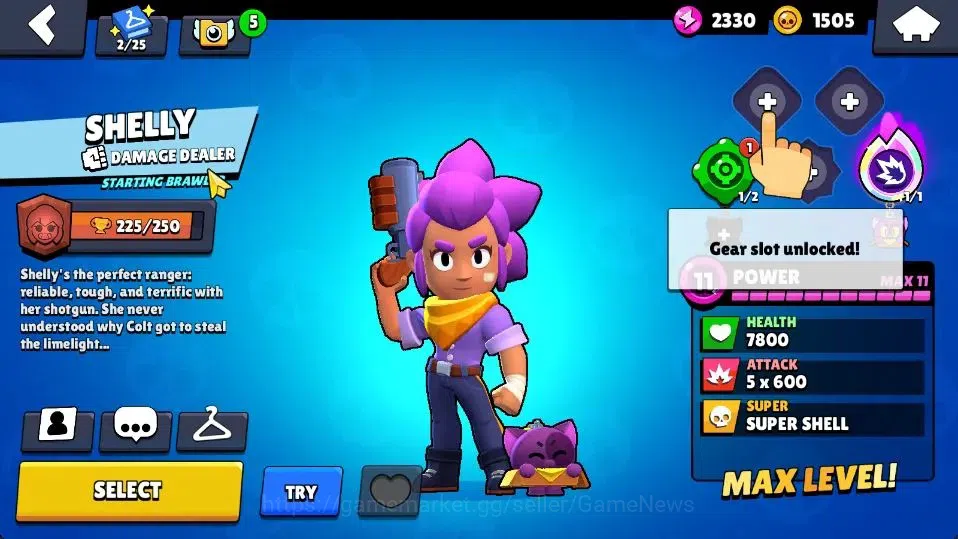 Brawl Stars Accounts 1003 Trophy|15 Brawlers 2 Max Lvl [Poco,Shelly]|11 image 16