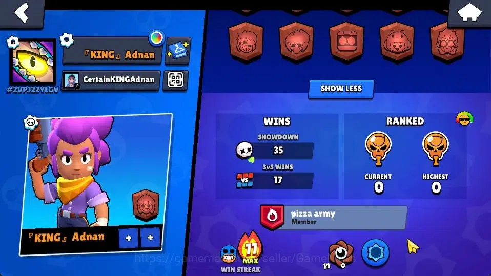 Brawl Stars Accounts 1003 Trophy|15 Brawlers 2 Max Lvl [Poco,Shelly]|11 image 4
