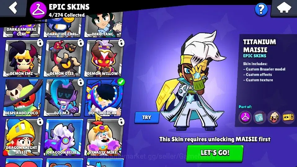 Brawl Stars Accounts 1003 Trophy|15 Brawlers 2 Max Lvl [Poco,Shelly]|11 image 9