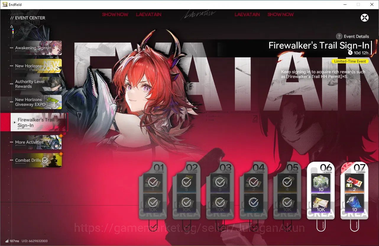 Arknights: Endfield Accounts NA/EU|Fresh Starter + Meta SSR Ardelia + 5 SR (Perlica P2, etc)|3 SR Weapon|1 HH,Skip 3