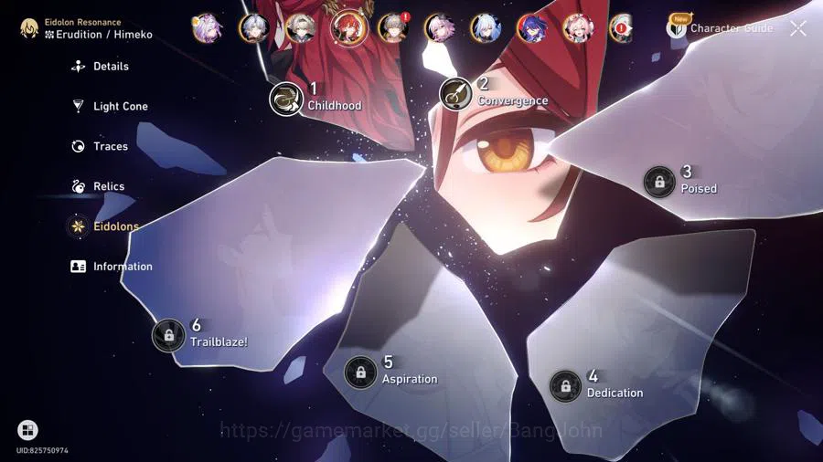 Honkai Star Rail Accounts ASIA | TL 70 | 21 LIMIT | CASTORICE PRIME TEAM + S image 15