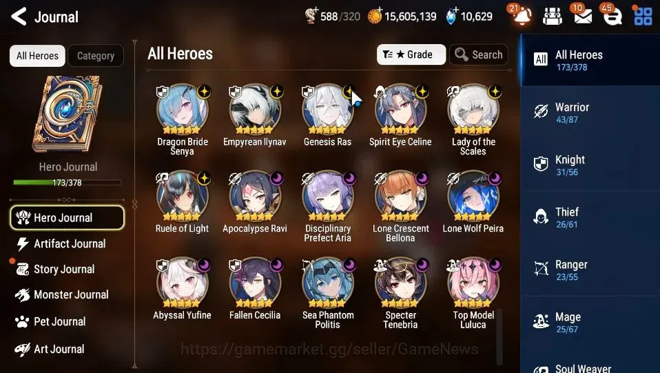Epic Seven Accounts ASIA Unverif|New Era|16 ML(LOTScales,BArunka,RoLig image 10