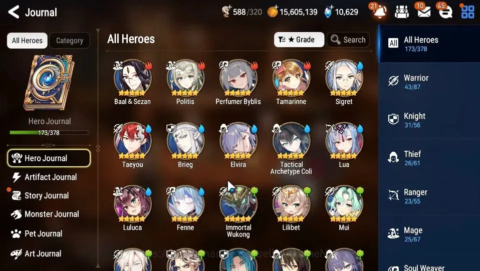 Epic Seven Accounts ASIA Unverif|New Era|16 ML(LOTScales,BArunka,RoLig image 7