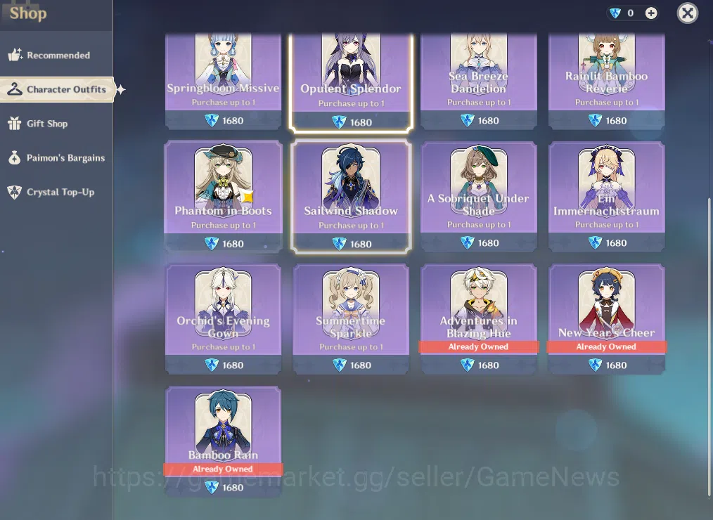Genshin Impact Accounts ASIA|AR55|6 Limited+1(*5Weapon)|Furina,Clorinde,Ra image 14