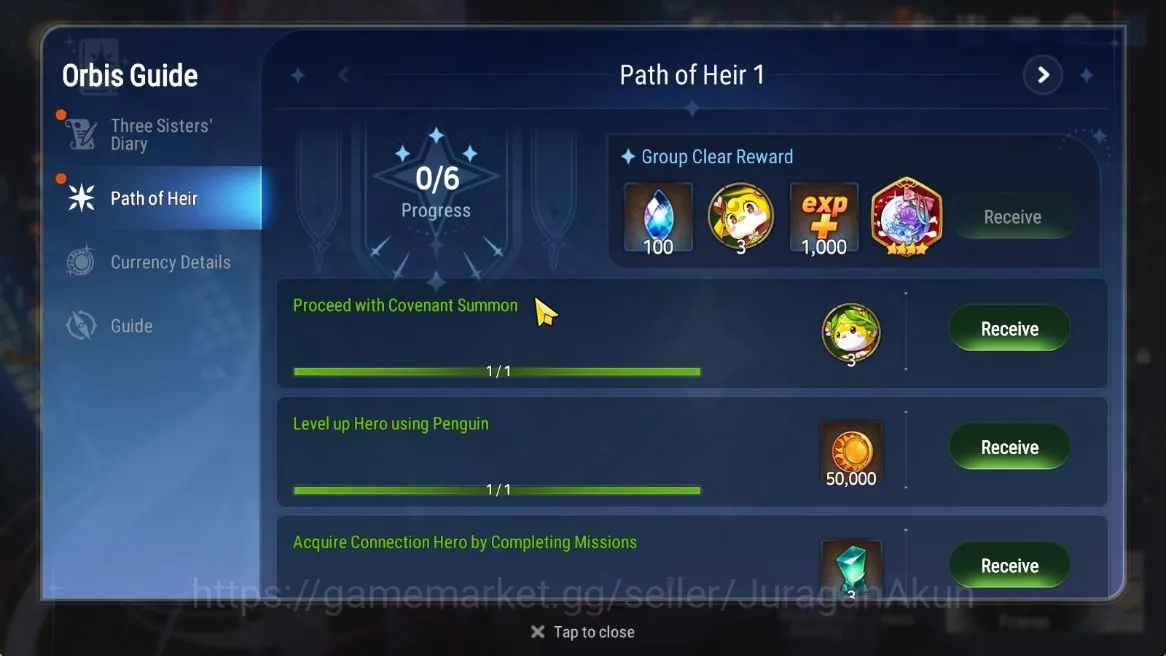 Epic Seven Accounts Global Unverif|Fresh Starter|Low Progress|2 ML(Har image 2