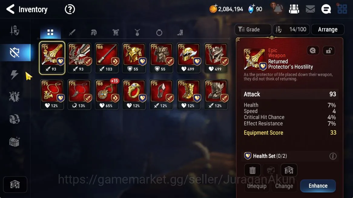 Epic Seven Accounts Global Unverif|Fresh Starter|Low Progress|2 ML(Har image 5