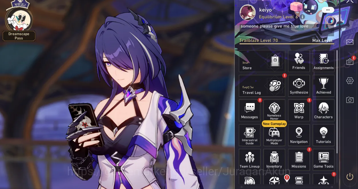 Honkai Star Rail Accounts Mid Game ASIA [TL70] 10 Limited + 5 Sign( AcheEOS1,HuoHuoE0S1,RME1S1,KafkaE0S1,AvenE0S1 &ETC)|Take 2