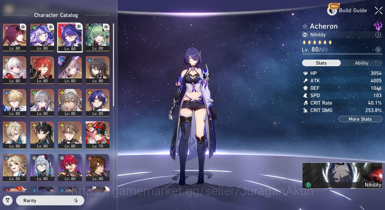 Honkai Star Rail Accounts Mid Game ASIA [TL70] 10 Limited + 5 Sign( AcheEOS1,HuoHuoE0S1,RME1S1,KafkaE0S1,AvenE0S1 &ETC)|Take 3