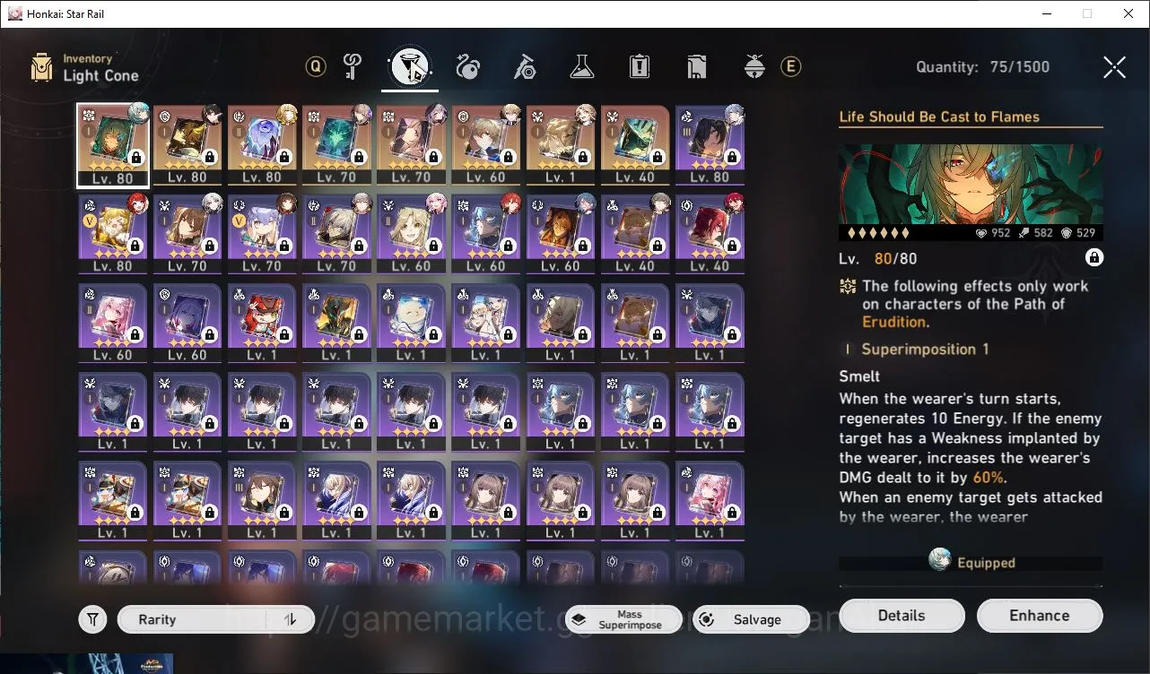 Honkai Star Rail Accounts Mid Game ASIA|TL 67|10 Limited|Anaxa+Sign,Sunday,Aglaea,Feixiao,3B,Lingsha,Etc|MC Male|3K 4