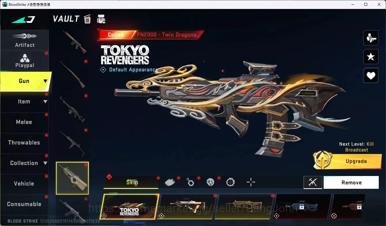 Blood Strike Accounts ASIA | 1 EVO: FAL |2 Collab 7DS&TR|2 Eternal Gun|1 image 12