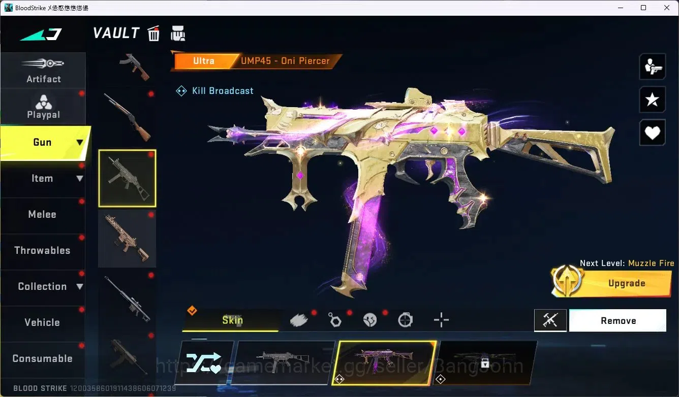 Blood Strike Accounts ASIA | 1 EVO: FAL |2 Collab 7DS&TR|2 Eternal Gun|1 image 15